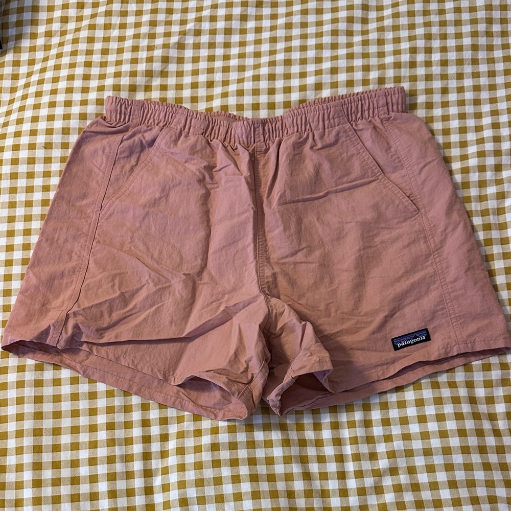 Patagonia Women's Baggie Shorts in Soft Pink